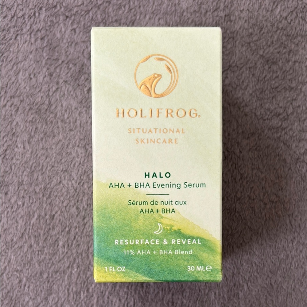 Holifrog Halo AHA + BHA Evening Serum
